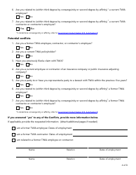 Form PC406 Appraisal Umpire Roster Application - Texas, Page 4