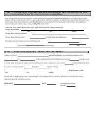Real Estate Broker Application Form - New Hampshire, Page 3