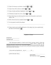 Post-placement Investigative Report Form - Alabama, Page 3