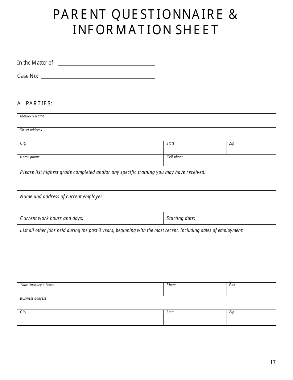 Complaint - Motion for Parenting Time - Warren County, Ohio, Page 17