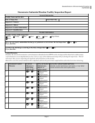 Routine Facility Inspection Report - Nevada, Page 2