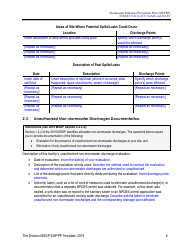 Stormwater Pollution Prevention Plan Template - Nevada, Page 13
