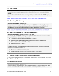 Stormwater Pollution Prevention Plan Template - Nevada, Page 14