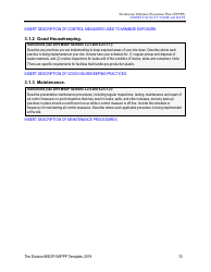 Stormwater Pollution Prevention Plan Template - Nevada, Page 15