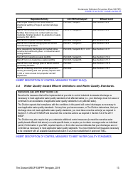 Stormwater Pollution Prevention Plan Template - Nevada, Page 18