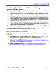Stormwater Pollution Prevention Plan Template - Nevada, Page 21