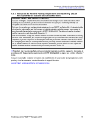 Stormwater Pollution Prevention Plan Template - Nevada, Page 22
