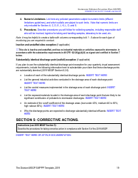 Stormwater Pollution Prevention Plan Template - Nevada, Page 24