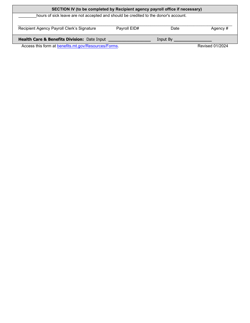 Direct Grant Form - Montana, Page 4