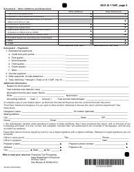 Form IA1120F (43-001) Franchise Return for Financial Institutions - Iowa, Page 2