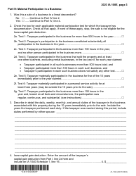 Form IA100E (41-159) Iowa Capital Gain Deduction - Business - Iowa, Page 3