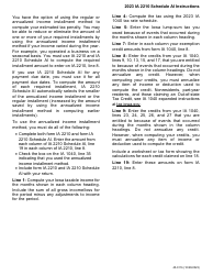 Form IA2210 (45-011) Schedule AI Iowa Annualized Income Installment Method - Iowa, Page 2