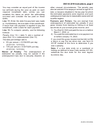 Form IA2210 (45-007) Iowa Underpayment of Estimated Tax by Individuals - Iowa, Page 4