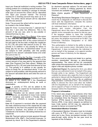 Instructions for Form IA PTE-C, 41-174 Iowa Composite Return - Iowa, Page 4