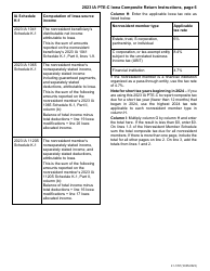 Instructions for Form IA PTE-C, 41-174 Iowa Composite Return - Iowa, Page 6