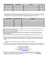 Non-participating Manufacturer Certification Form - Iowa, Page 4