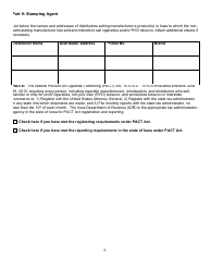 Non-participating Manufacturer Certification Form - Iowa, Page 6