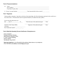 Iowa Nonparticipating Manufacturer Quarterly Compliance Worksheet - Iowa, Page 2