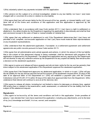 Form 96-131 Abatement Application - Iowa, Page 3