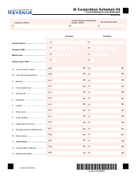 Form 42-021 Schedule H1, H2, H3 - Iowa, Page 4