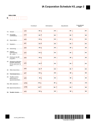 Form 42-021 Schedule H1, H2, H3 - Iowa, Page 7