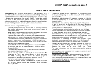 Form IA4562A (41-105) Iowa Depreciation Adjustment Schedule - Iowa, Page 5