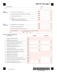 Form IA1120 (42-001) Iowa Corporation Income Tax Return - Iowa, Page 3