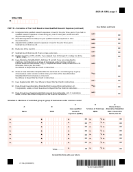 Form IA128S (41-124) Iowa Alternative Simplified Research Activities Tax Credit - Iowa, Page 3