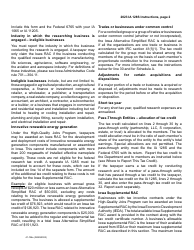 Form IA128S (41-124) Iowa Alternative Simplified Research Activities Tax Credit - Iowa, Page 5