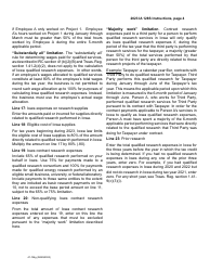 Form IA128S (41-124) Iowa Alternative Simplified Research Activities Tax Credit - Iowa, Page 7