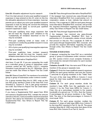 Form IA128S (41-124) Iowa Alternative Simplified Research Activities Tax Credit - Iowa, Page 8