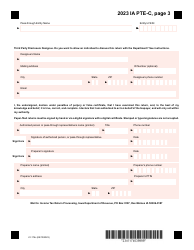 Form IA PTE-C (41-174) Iowa Composite Return - Iowa, Page 3