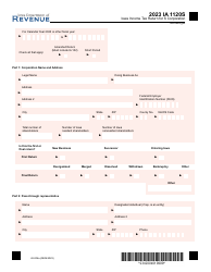 Document preview: Form IA1120S (42-004) Iowa Income Tax Return for S Corporation - Iowa, 2023