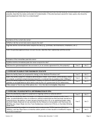 Nevada Petroleum Brownfield Site Eligibility Application - Nevada, Page 3