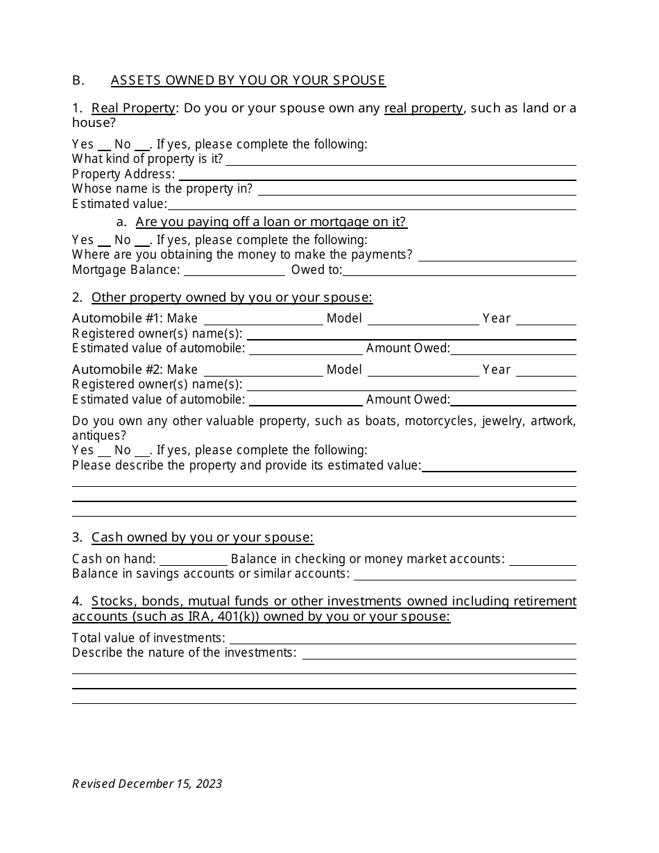 Motion for Leave to Proceed in Forma Pauperis Pursuant to 28 U.s.c. 1915 Social Security Disability Appeal - Connecticut, Page 4