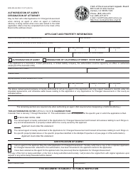 Form BOE-305-AG Authorization of Agent/Designation of Attorney - Ventura County, California