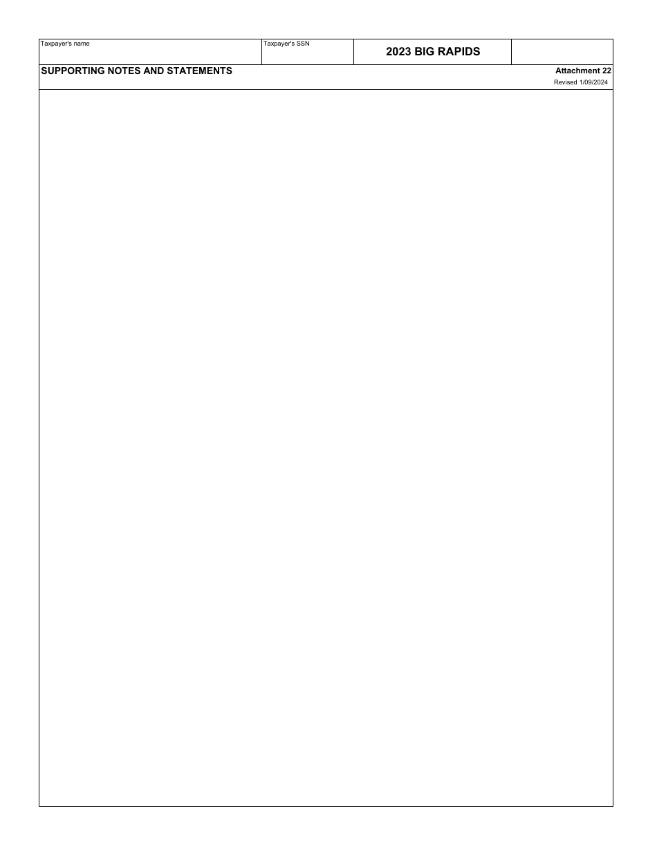 Form BR-1040 Individual Income Tax Return - City of Big Rapids, Michigan, Page 15