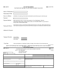 Form BR-1065 Partnership Income Tax Return - City of Big Rapids, Michigan, Page 13