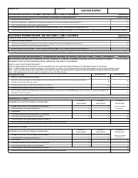 Form CF-1040 Schedule TC Part-Year Resident Tax Calculation - City of Big Rapids, Michigan, Page 6