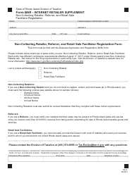 Form BAR Business Application and Registration - Rhode Island, Page 9