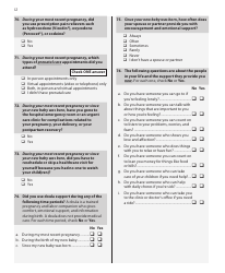 Pregnancy Risk Assessment Monitoring System Questionnaire - Illinois, Page 12