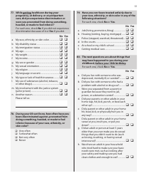 Pregnancy Risk Assessment Monitoring System Questionnaire - Illinois, Page 13