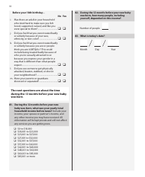 Pregnancy Risk Assessment Monitoring System Questionnaire - Illinois, Page 14