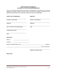 State 30 J-1 Visa Waiver Program Application - Illinois, Page 17