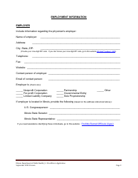 State 30 J-1 Visa Waiver Program Application - Illinois, Page 9