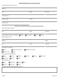 Clear-Win Grantee Agency Lead Plumbing Abatement Project, 7-day Prior Approval Request Form - Illinois, Page 3