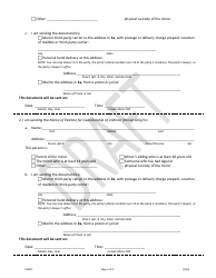 Notice of Hearing on Petition for Guardianship of a Minor (Person Only) - Draft - Illinois, Page 3