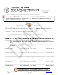 Document preview: Additional Relatives (Minor Guardianship Person Only) - Draft - Illinois