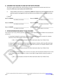 Petition for Divorce With Children - Draft - Illinois, Page 5