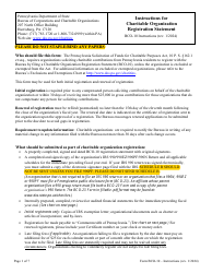 Instructions for Form BCO-10 Charitable Organization Registration Statement - Pennsylvania
